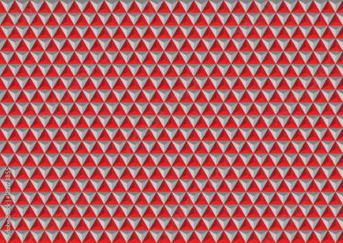 Pattern texture with triangles