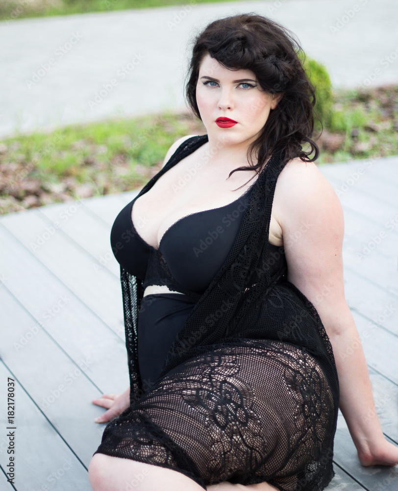Busty voluptuous