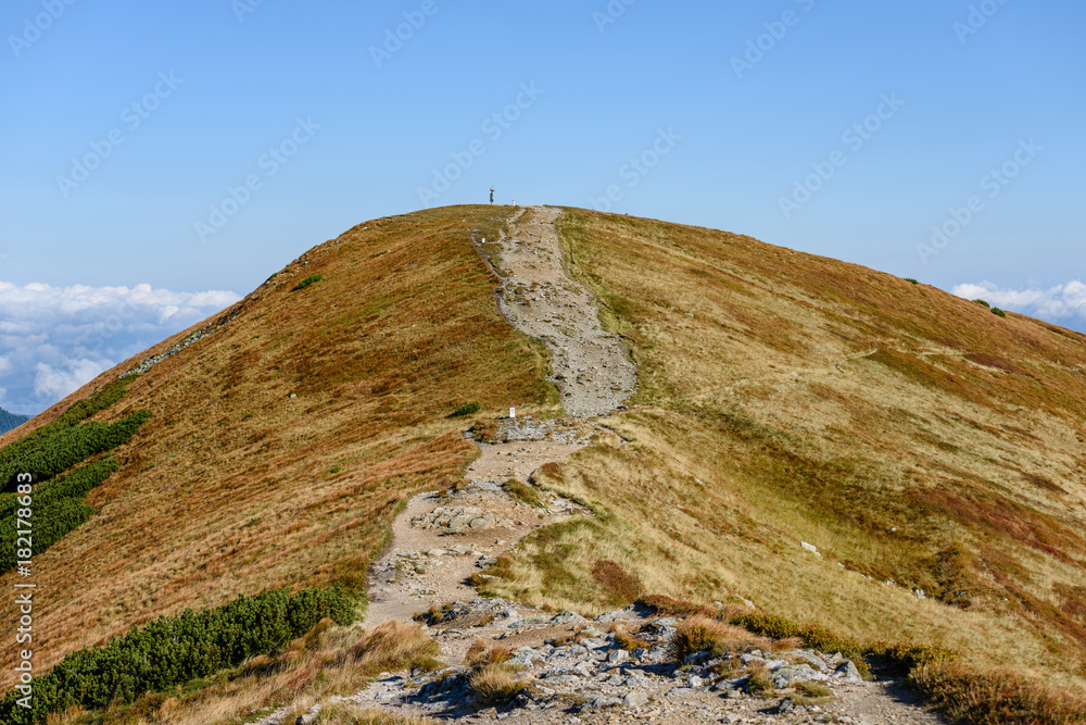 rocky mountain peak area view in slovakia rocky mountain peak area view in slovakia