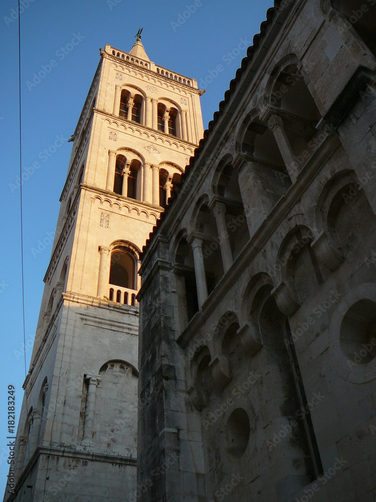 View of the church of Zadar