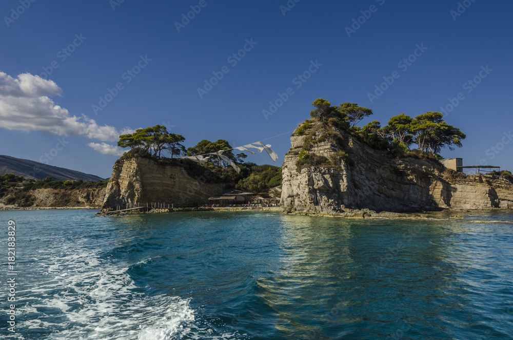 Naklejka premium maritime promontories in zakynthos