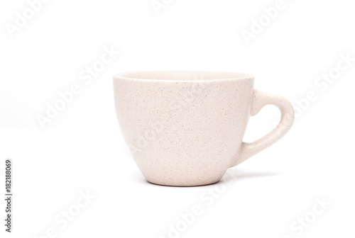 White espresso cup