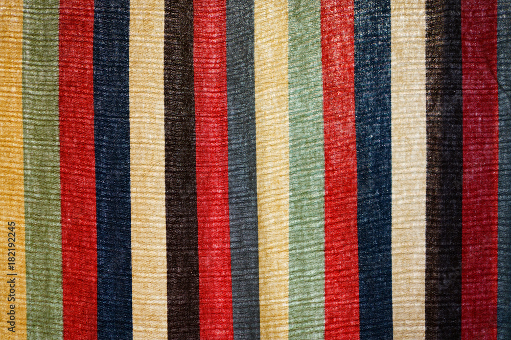 Close up on colorful curtain background Close up on colorful curtain background