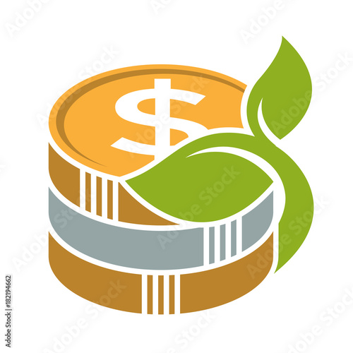 logo icon for financial investment business
