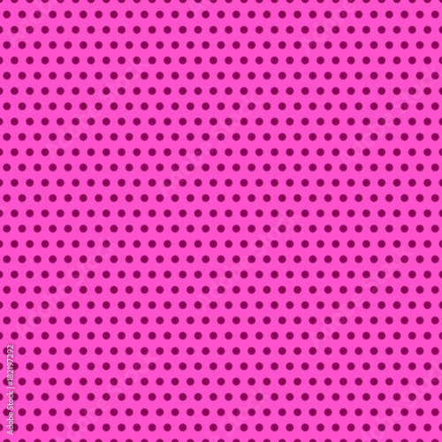 Seamless red pea pattern, dotted background on a white background. Vector repeating textures.