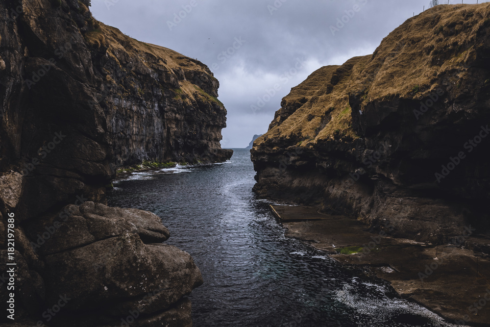 Gjógv, Färöer Inseln