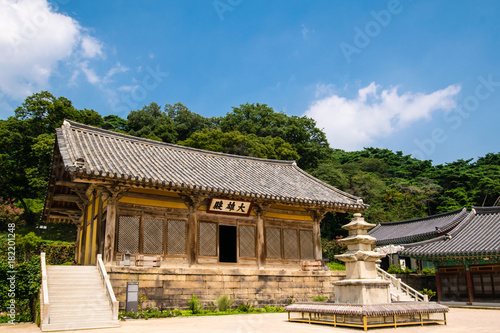 yesan-gun  Chungcheongnam-do  South Korea - Sudeoksa is an old temple in Korea built in 1308.