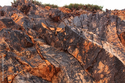 Colorful stone textures