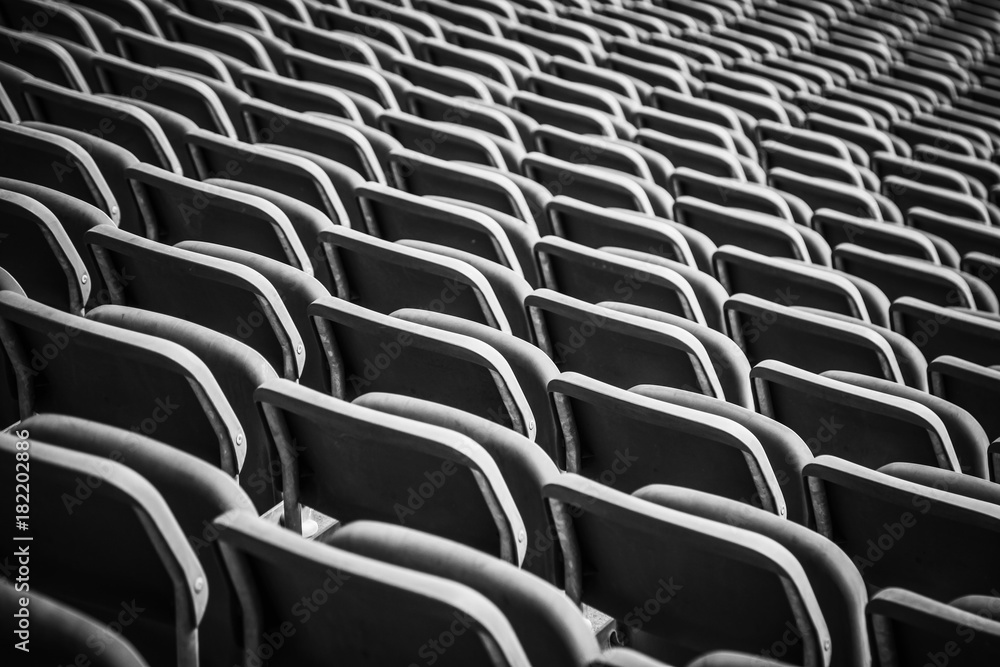 Obraz premium Empty seats at stadium