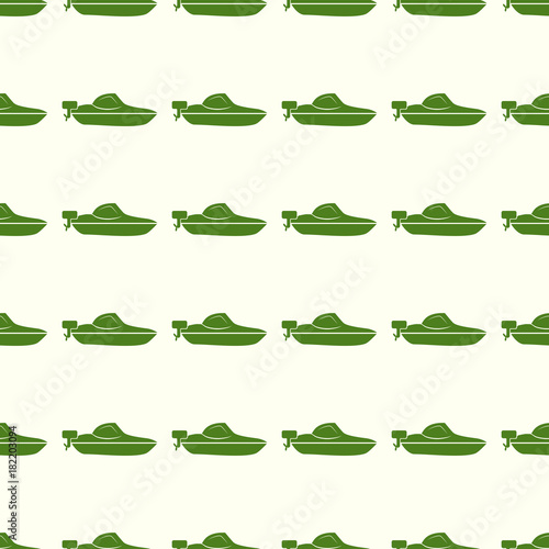 Sea transport vector illustration on a seamless pattern background