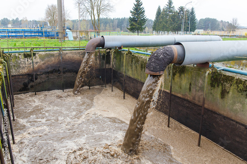 Water Pollution From The Big City.