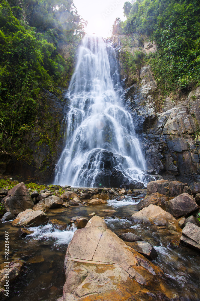 Khao Nan National Park,Sunanta Waterfall Nakhon Si Thammarat Thailadd.