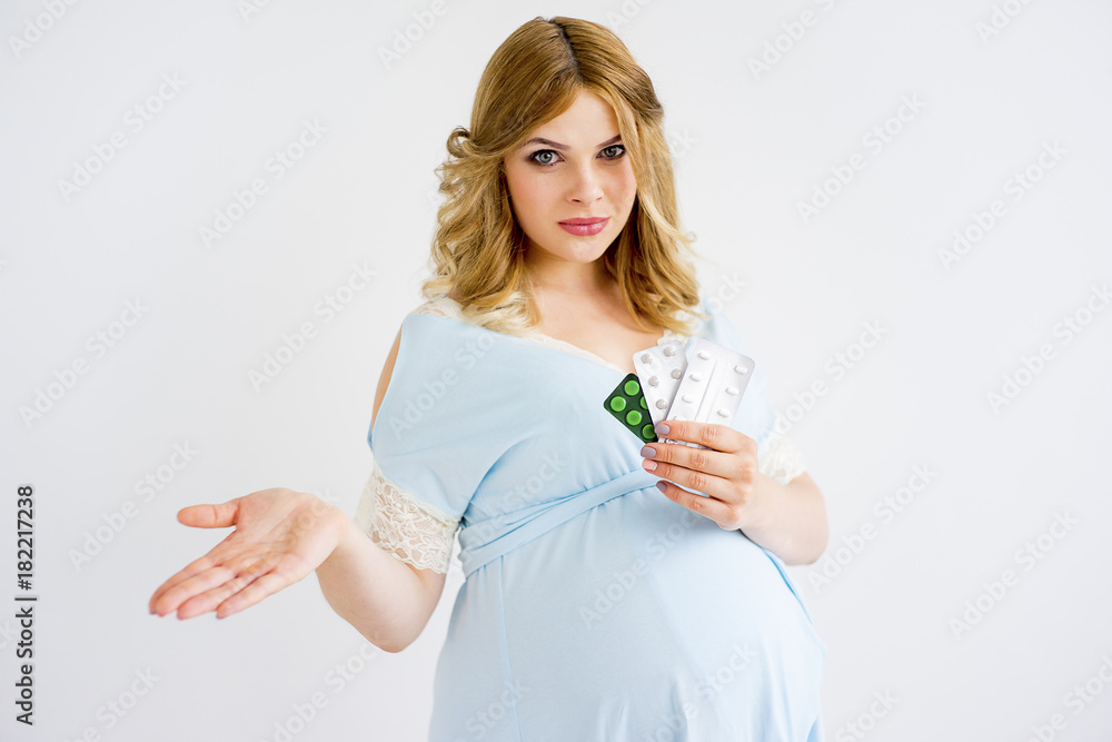 A pregnant woman A pregnant woman