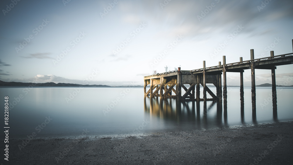 Fototapeta premium Maraetai Wharf
