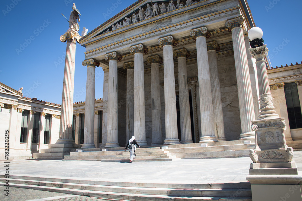 Fototapeta premium The modern academy of Athens, the capital of Greece 