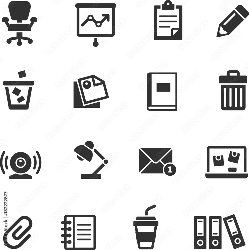Office icon set Office icon set