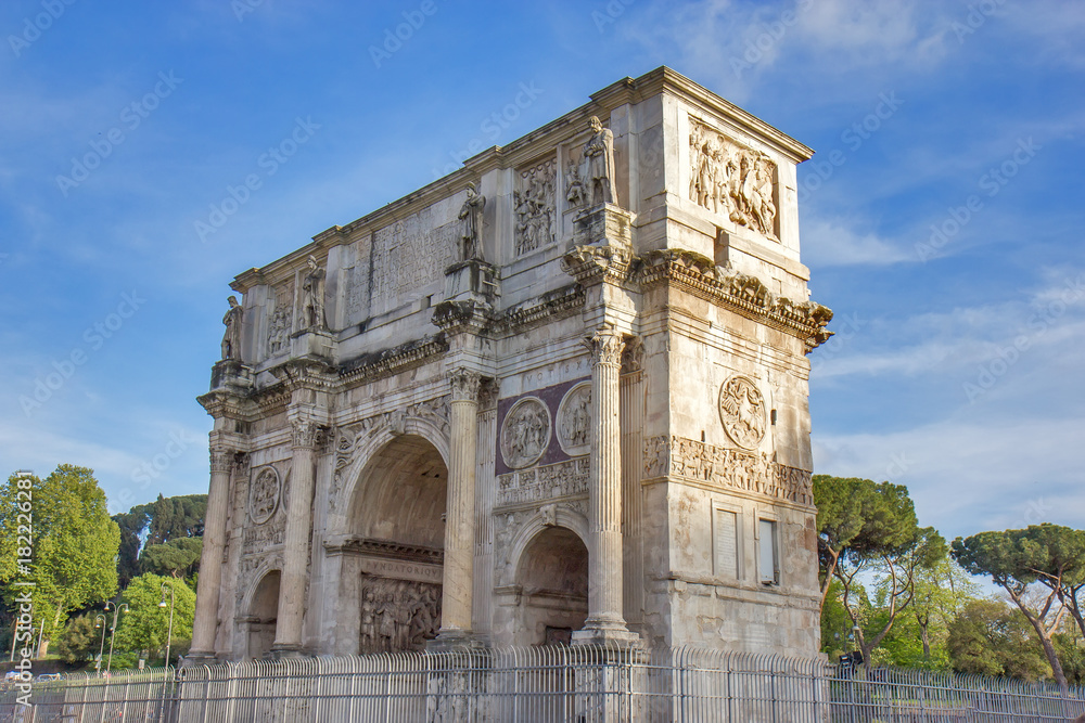 Triumphal Arch of Constantine in Rome, Italy Triumphal Arch of Constantine in Rome, Italy