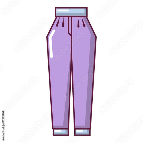 Pant icon, cartoon style