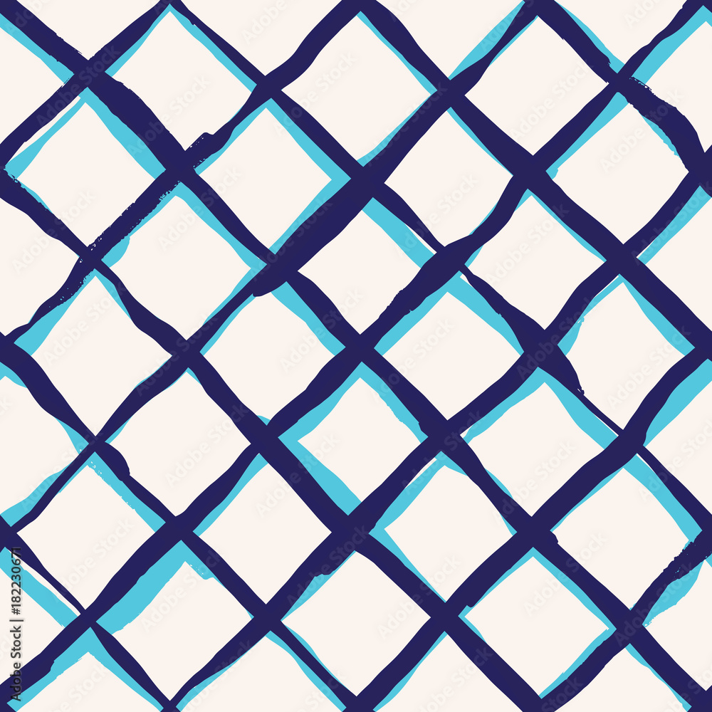 Diagonal cross brush strokes seamless pattern Diagonal cross brush strokes seamless pattern