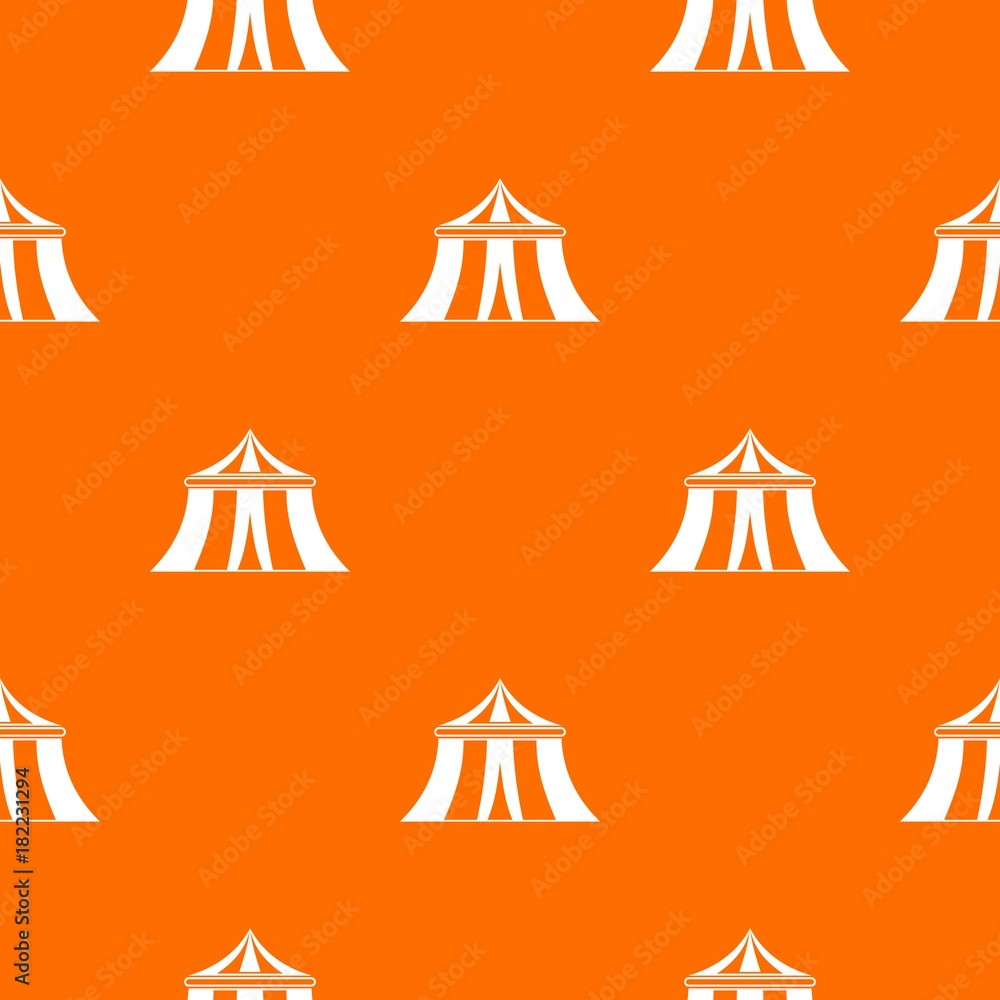Circus tent pattern seamless