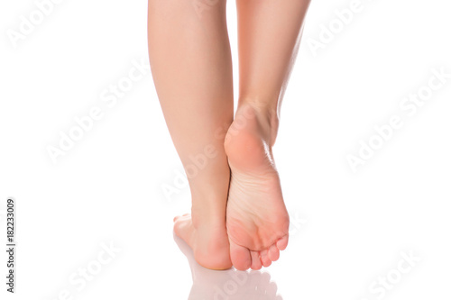 Female feet heel beauty medecine © Kabardins photo