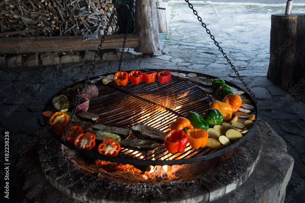 Argentinian Grill in Poland Stock Photo | Adobe Stock
