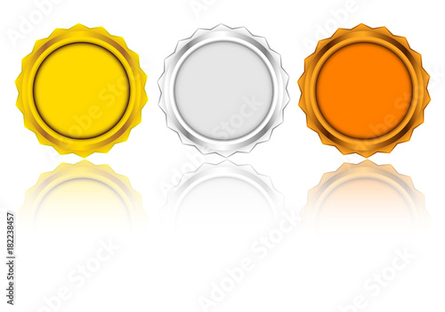 the award coin vector design