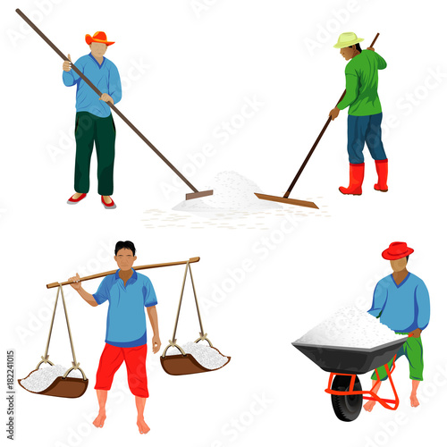 agriculturist shape vector design