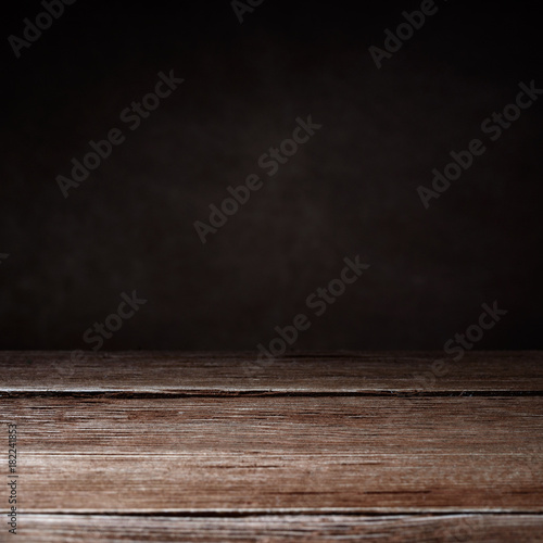 Square shot of elegant brown wooden texture on a brown background with copy space.