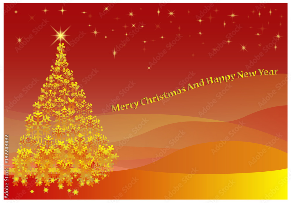 merry Christmas and happy new year abstract background card vector design merry Christmas and happy new year abstract background card vector design