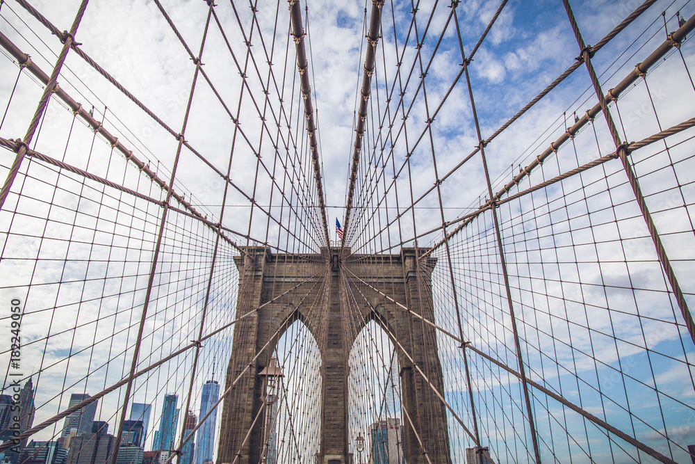 Obraz premium Most Brookliński