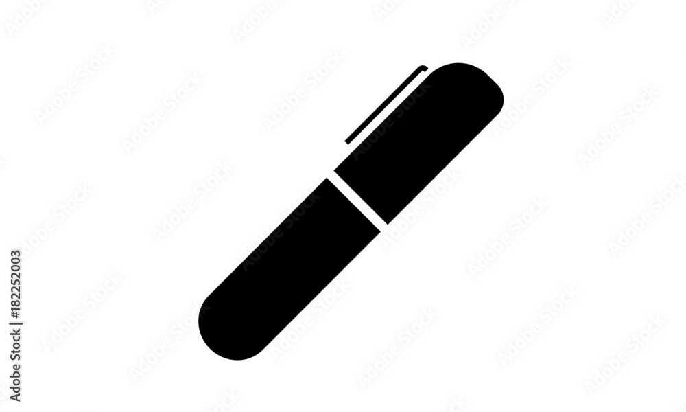 Marker Pen Icon Illustration Marker Pen Icon Illustration