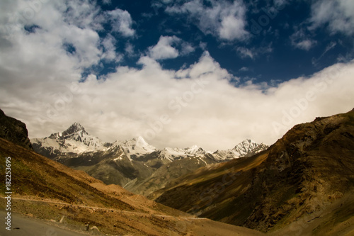 Himalaya mountains valley at ladakh, india, asia © 11081983