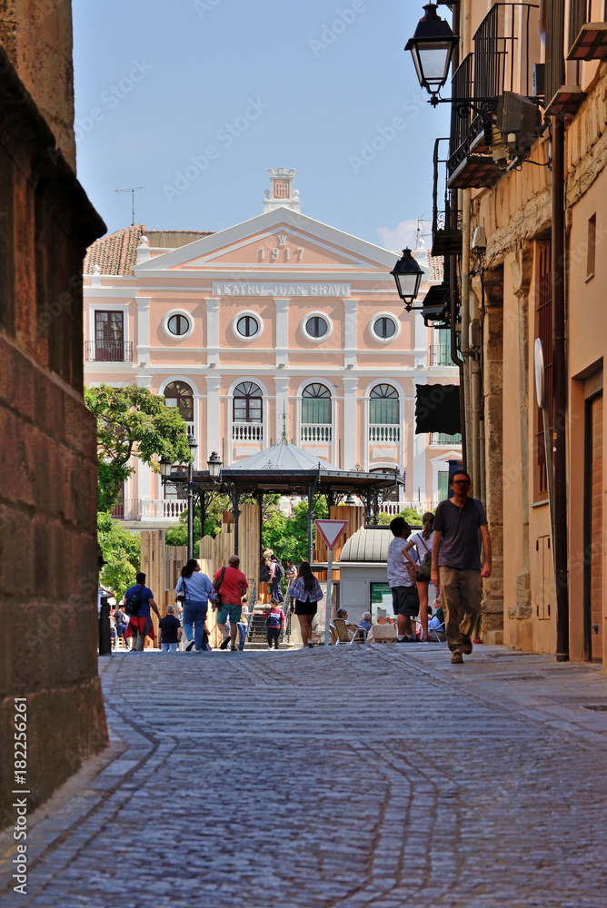 Obraz premium Plaza Mayor, Segovia, Spain