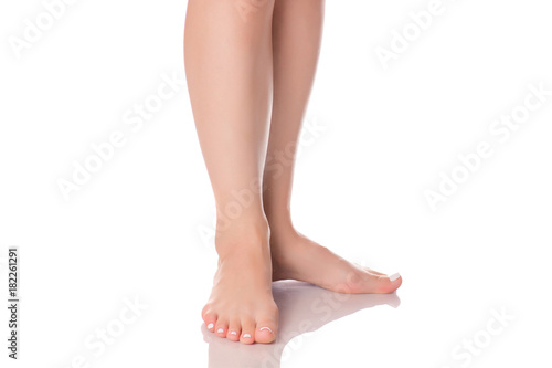 Female feet heel beauty medecine © Kabardins photo