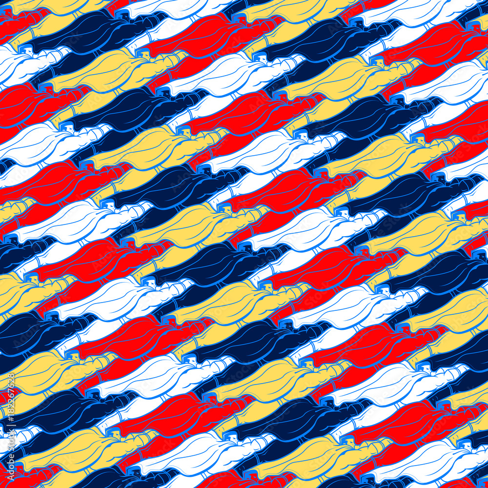 Super Hero Tessellation Super Hero Tessellation