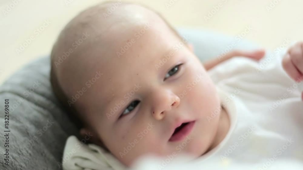 Portrait of a happy young child, close up Portrait of a happy young child, close up