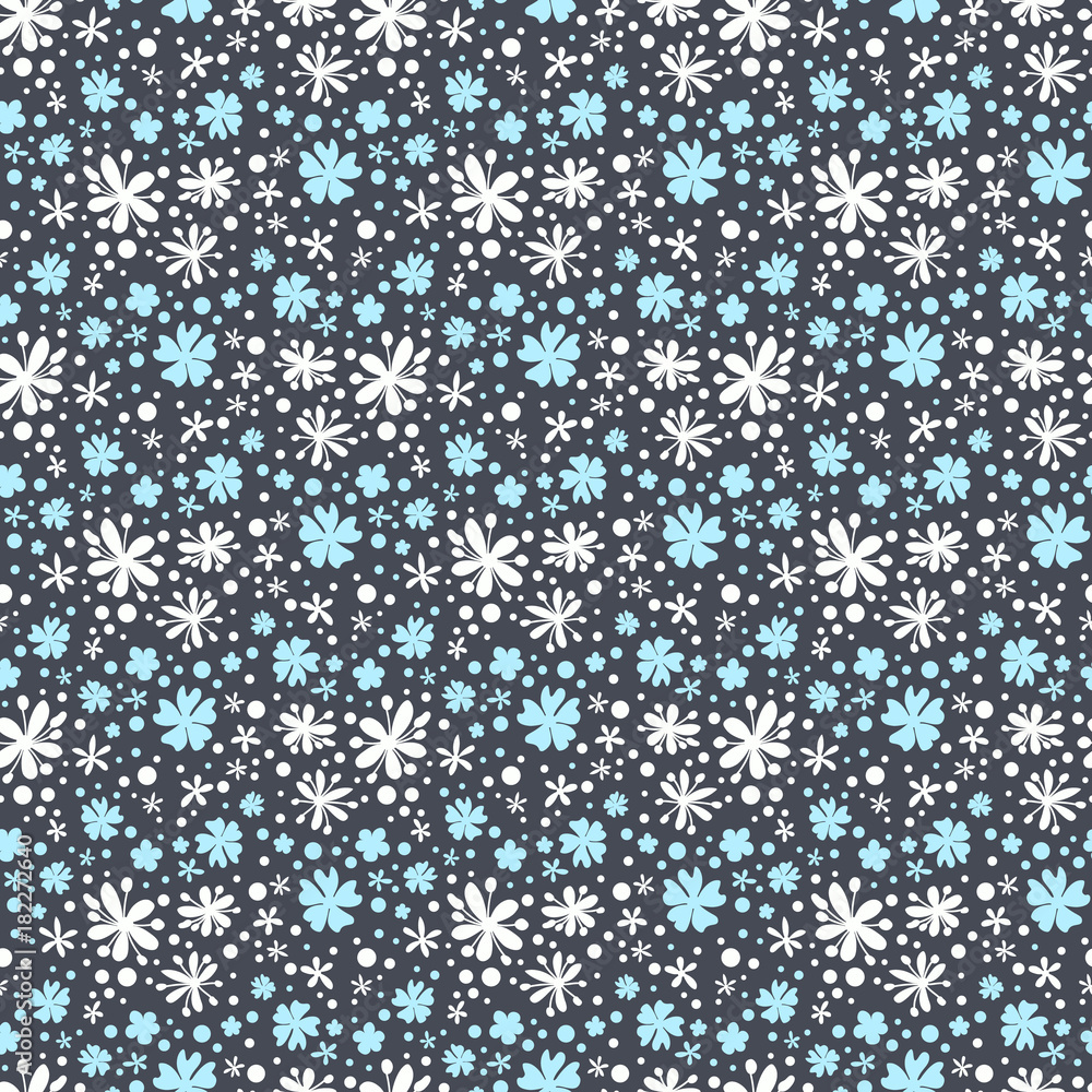 Abstract winter background, seamless pattern Abstract winter background, seamless pattern