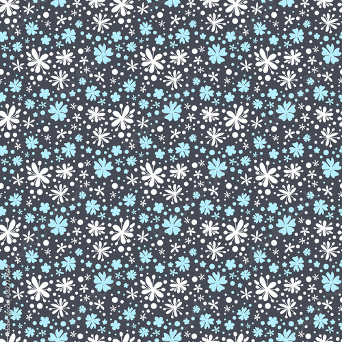 Wallpaper Mural Abstract winter background, seamless pattern Torontodigital.ca