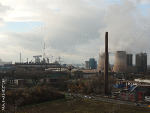 Kohle-Kraftwerk in Betrieb