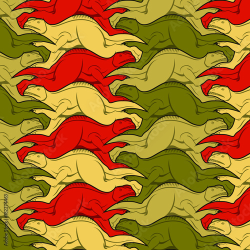 Dinosaur Tessellation