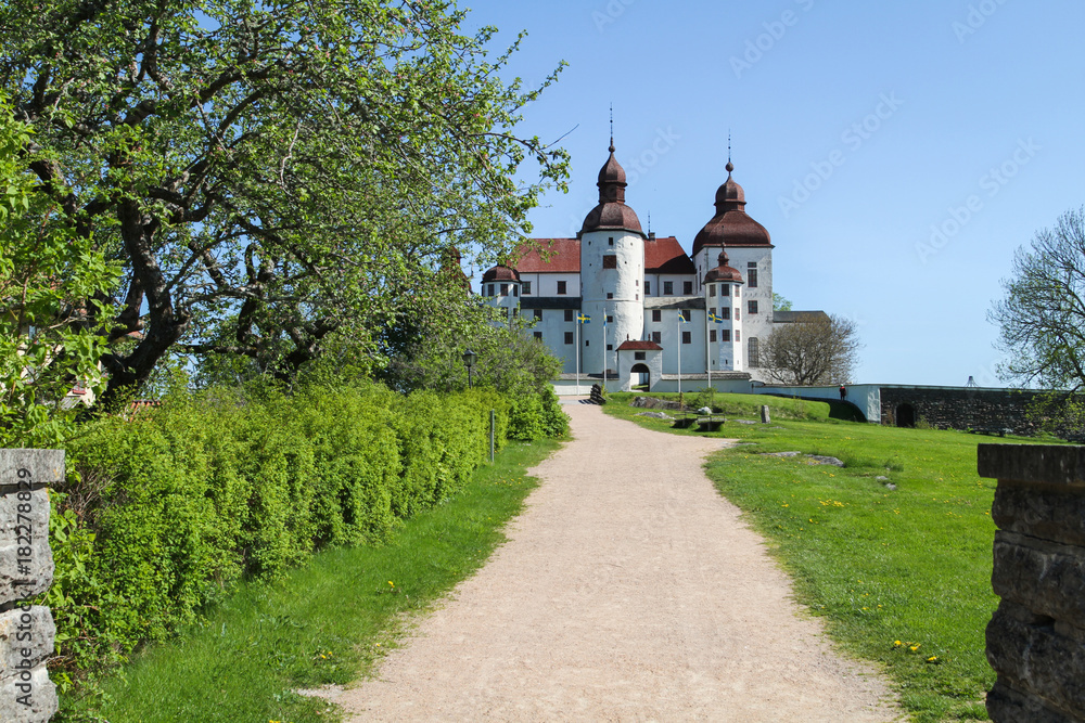 The old swedish castle, Läckö slott The old swedish castle, Läckö slott