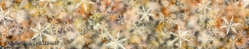 Snowflakes, New Year background 