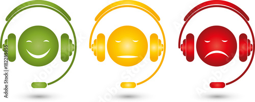 Männchen, Gesicht und Headset, Bewertung