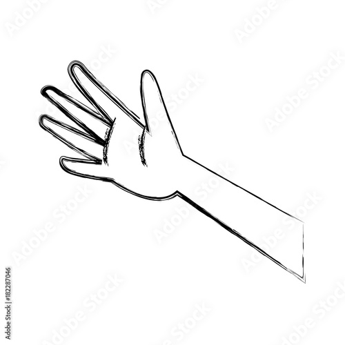 Human hand cartoon