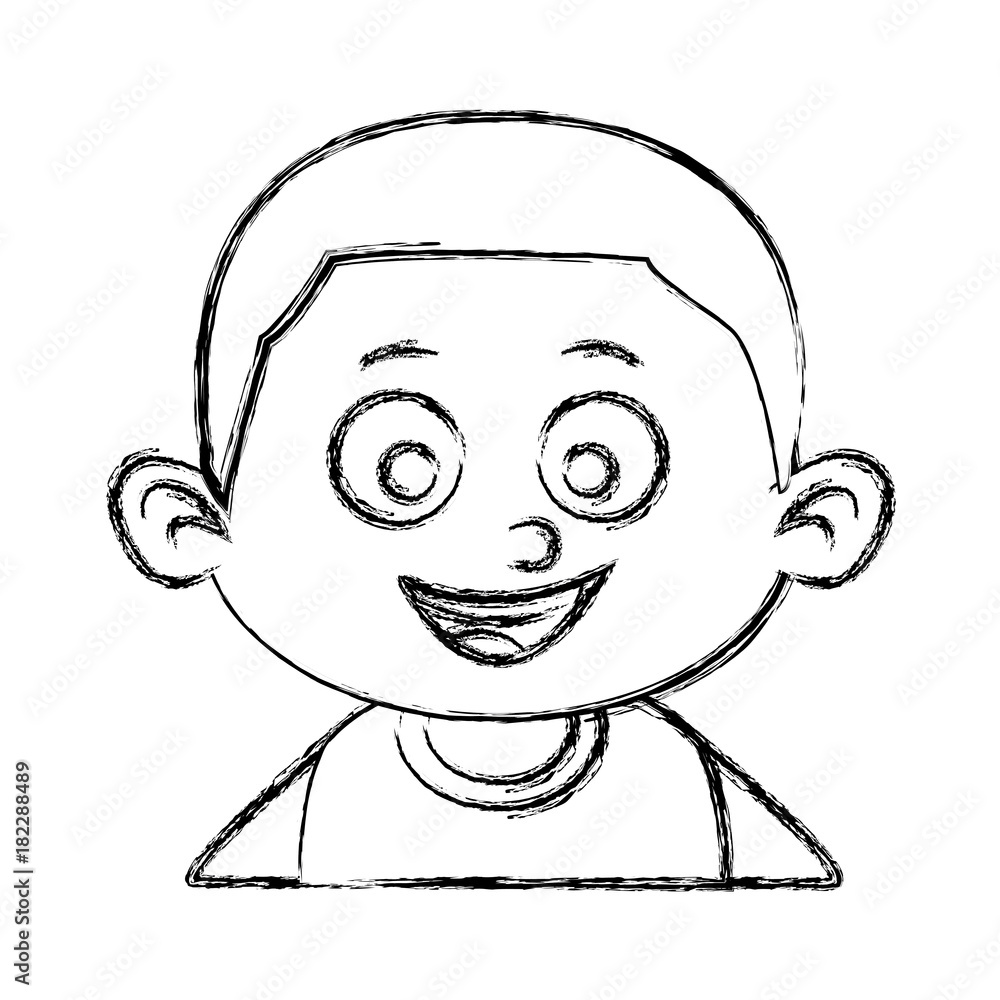 Cute boy cartoon Cute boy cartoon