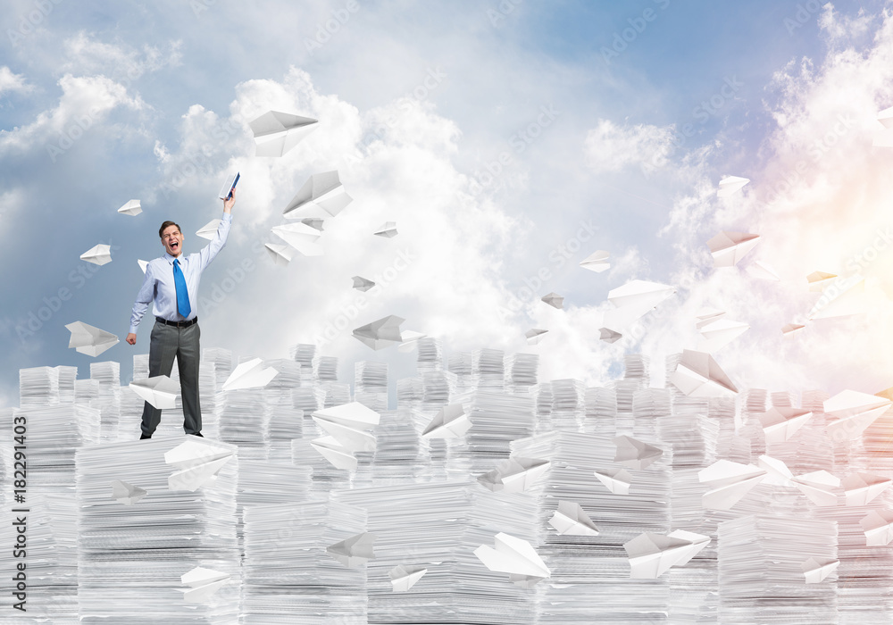 Study hard to become successful businessman.