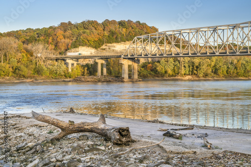 Missouri River near Rocheport photo
