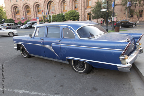 Yerevan, Armenia - September 17, 2017: Luxury, vintage car 