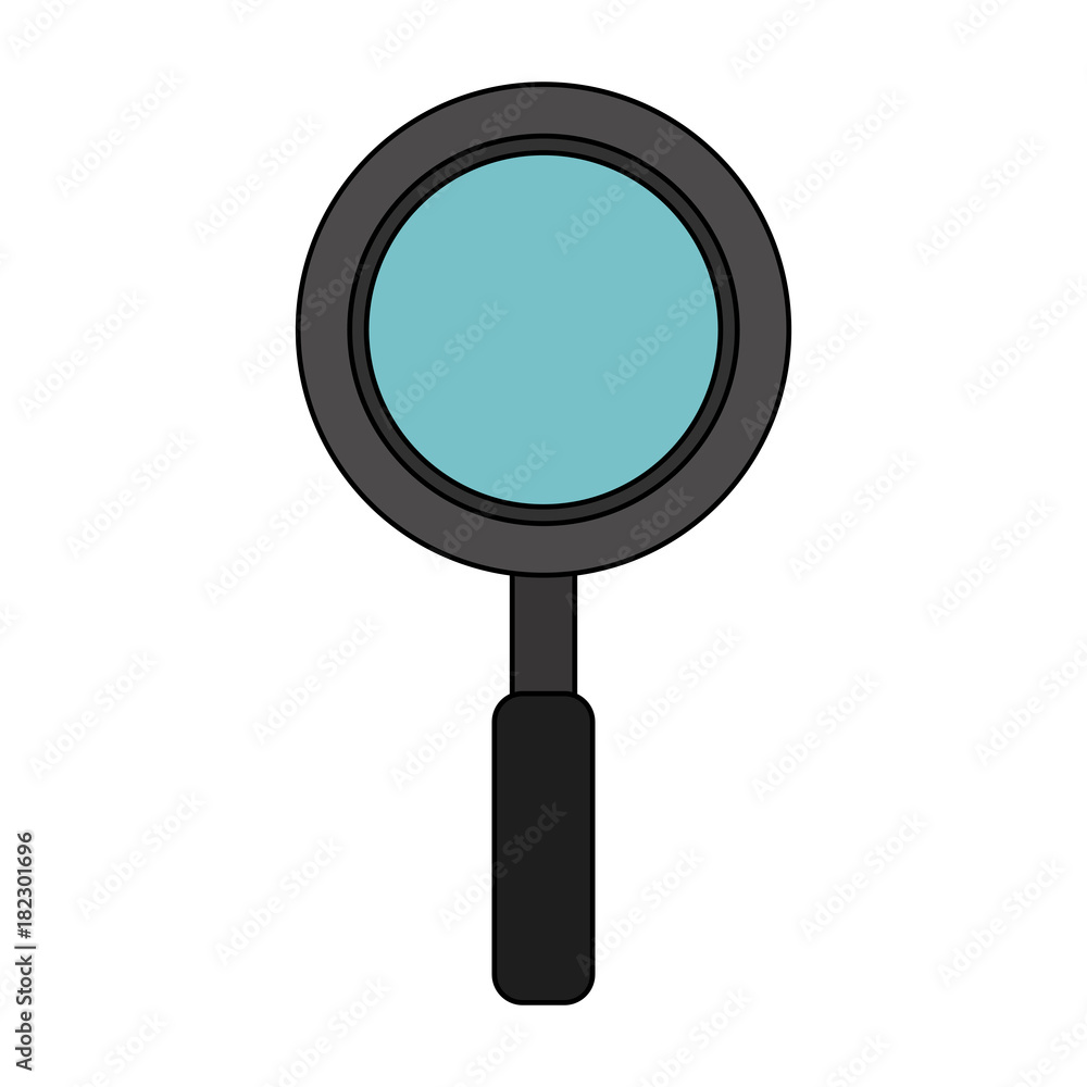Magnifying glass symbol Magnifying glass symbol